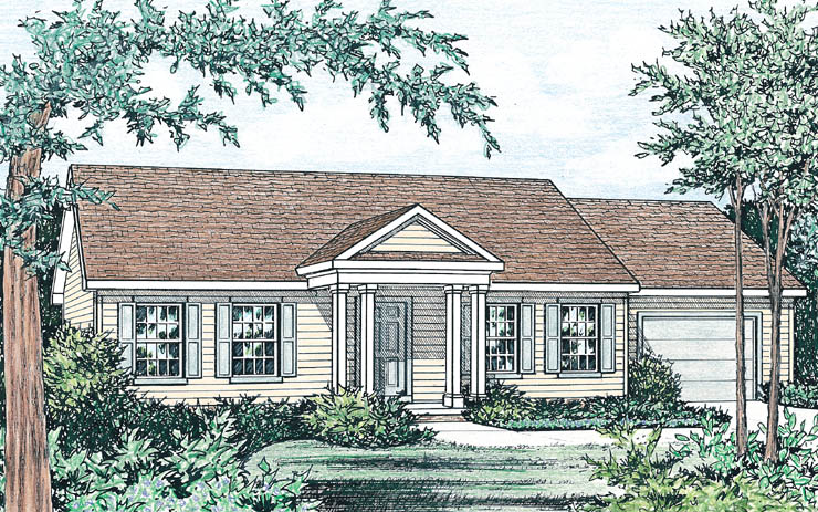 Street View of modular home Hampshire 1-Story - 2 bed 1 bath